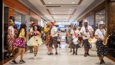 Bailinho de Carnaval no Américas Shopping